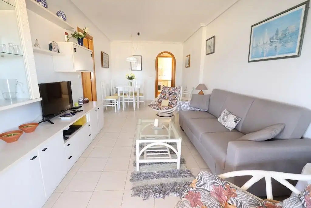 Wohnzimmer von Wohnungen zur Miete in Orihuela mit Terrasse, Möbliert und Balkon