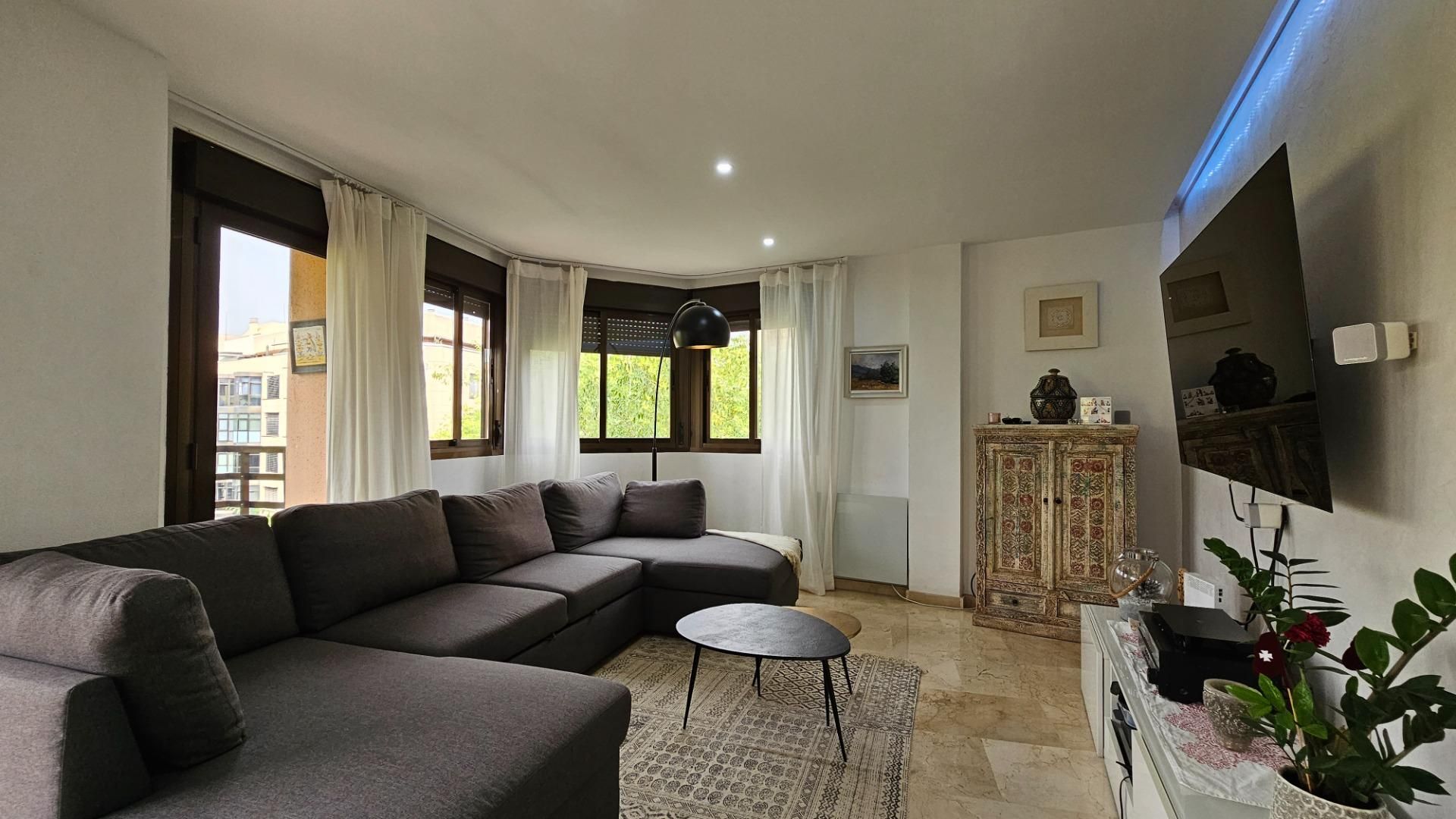 Sala d'estar de Pis en venda en  Palma de Mallorca amb Aire condicionat, Calefacció i Terrassa
