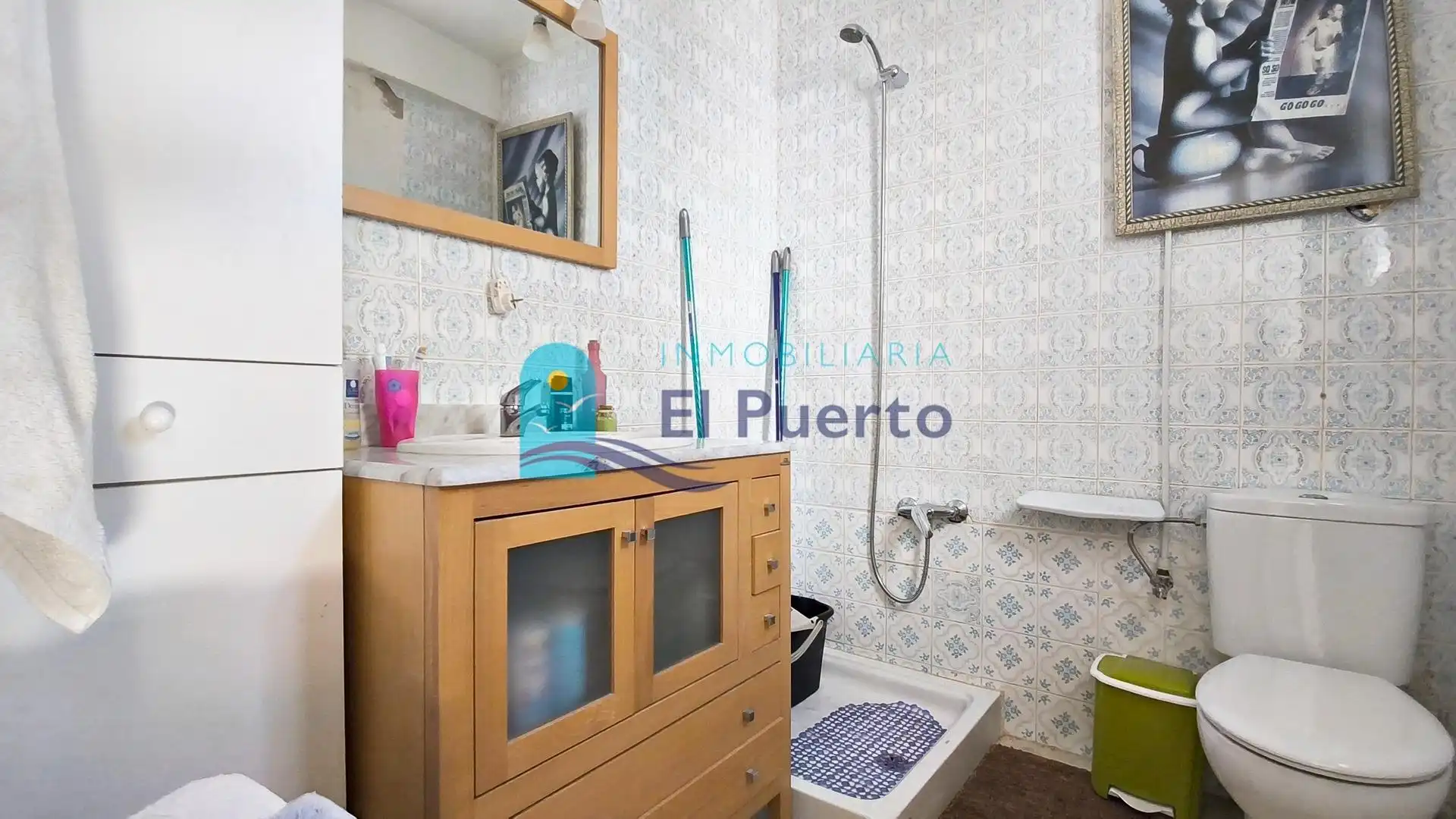 Baño de Piso en venta en Mazarrón con Terraza, Trastero y Amueblado