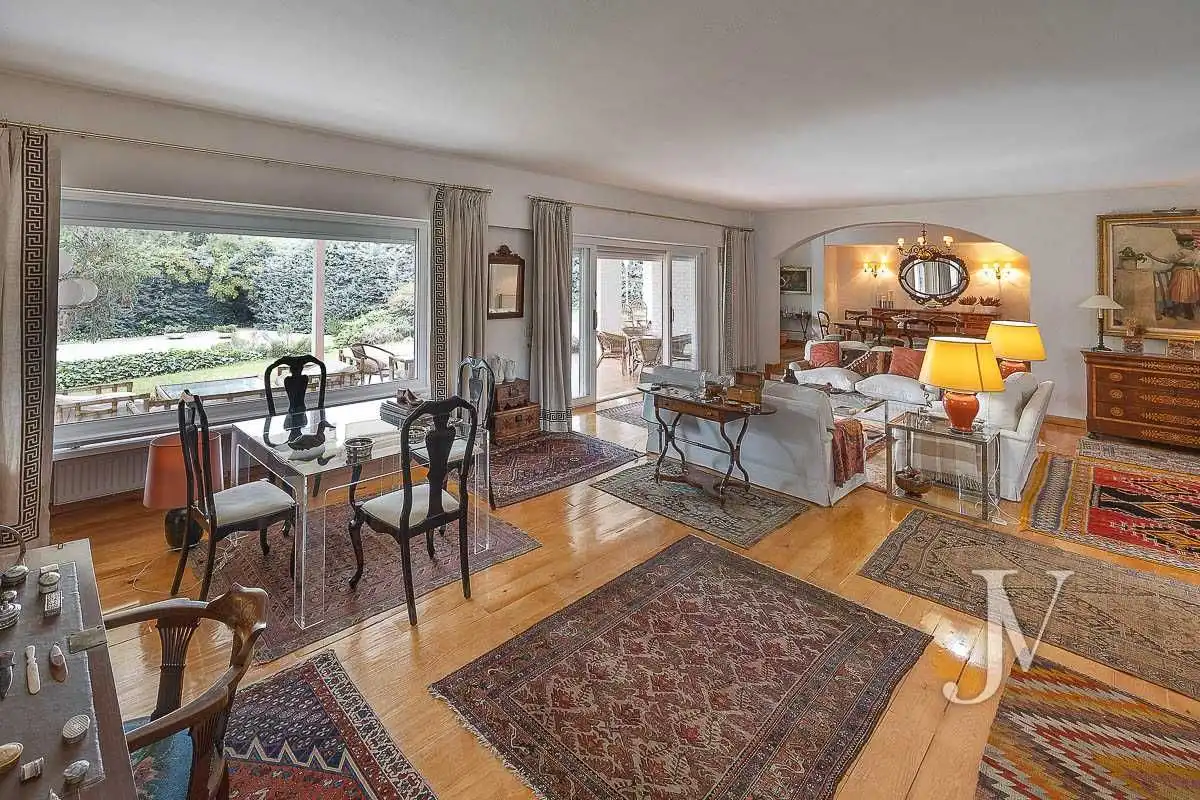 Sala d'estar de Casa o xalet en venda en Madrid amb Aire condicionat, Calefacció i Jardí privat
