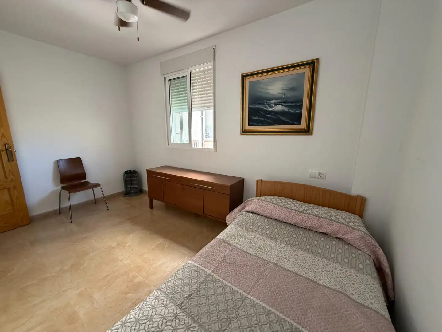 Bedroom of Flat for sale in Águilas  with Air Conditioner and Furnished