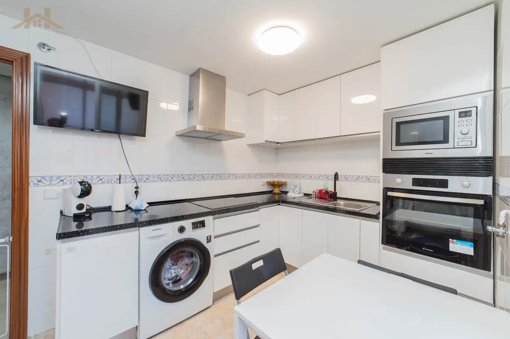 Kitchen of Flat for sale in Móstoles  with Air Conditioner, Heating and Terrace