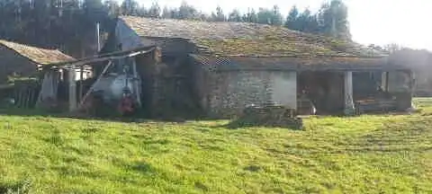 Vista exterior de Finca rústica en venda en Castro de Rei amb Jardí privat