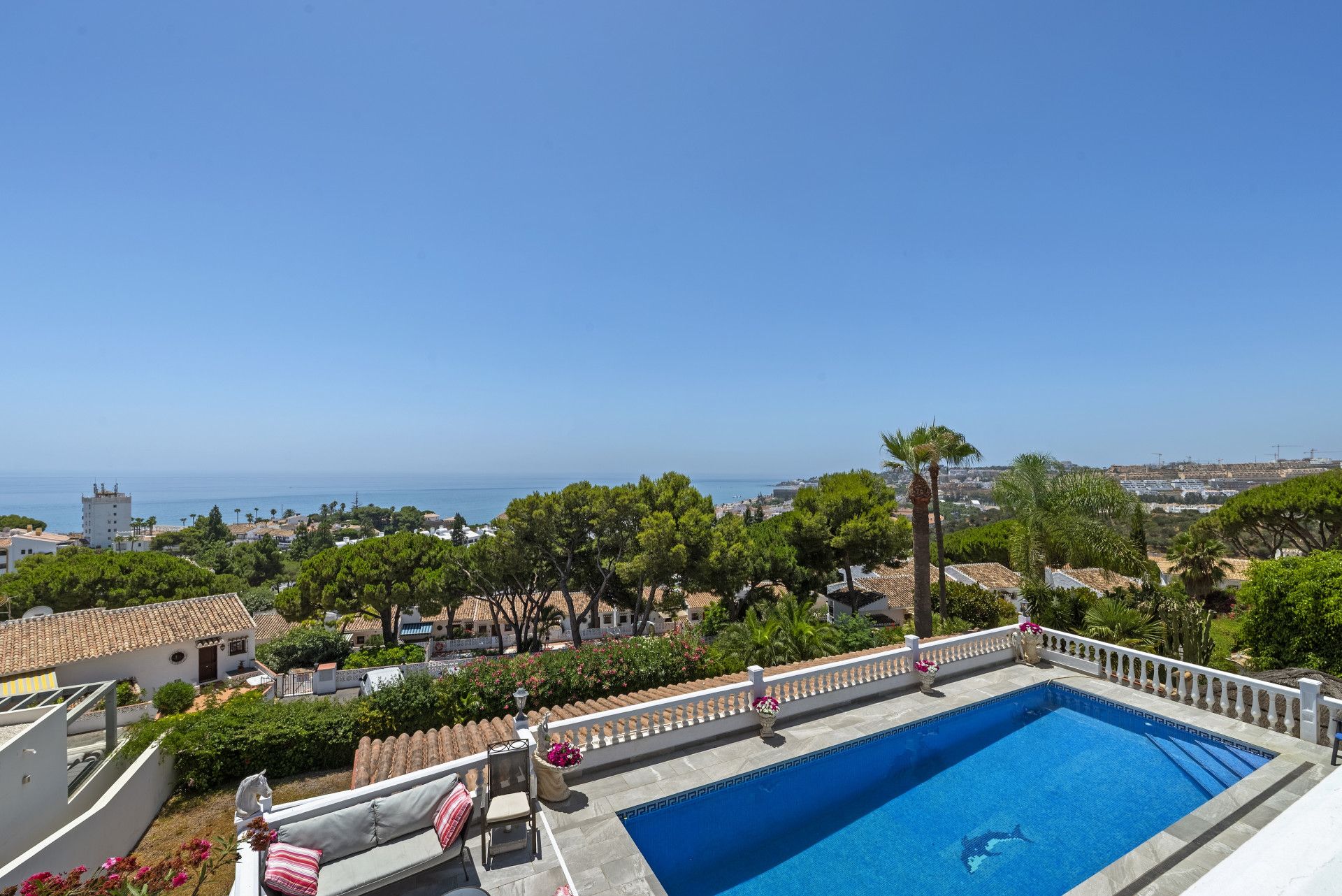 Jardí de Casa o xalet en venda en Mijas amb Aire condicionat, Jardí privat i Terrassa