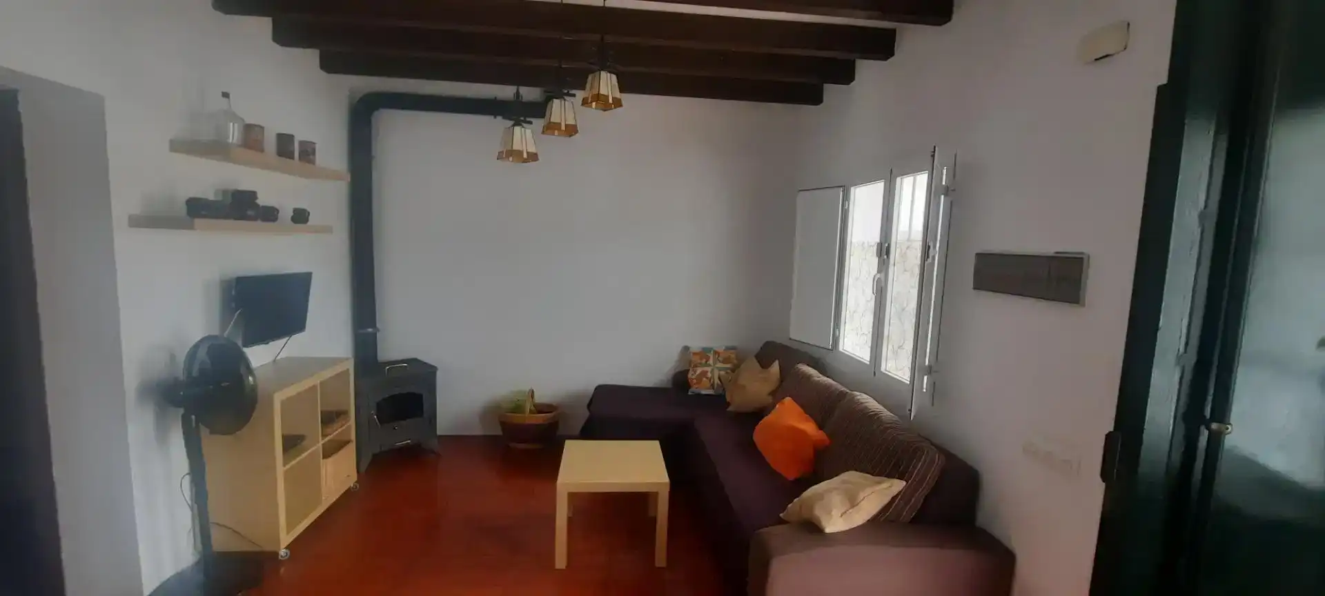 Sala de estar de Apartamento en venta en El Pedroso con Jardín privado, Amueblado y Lavadora
