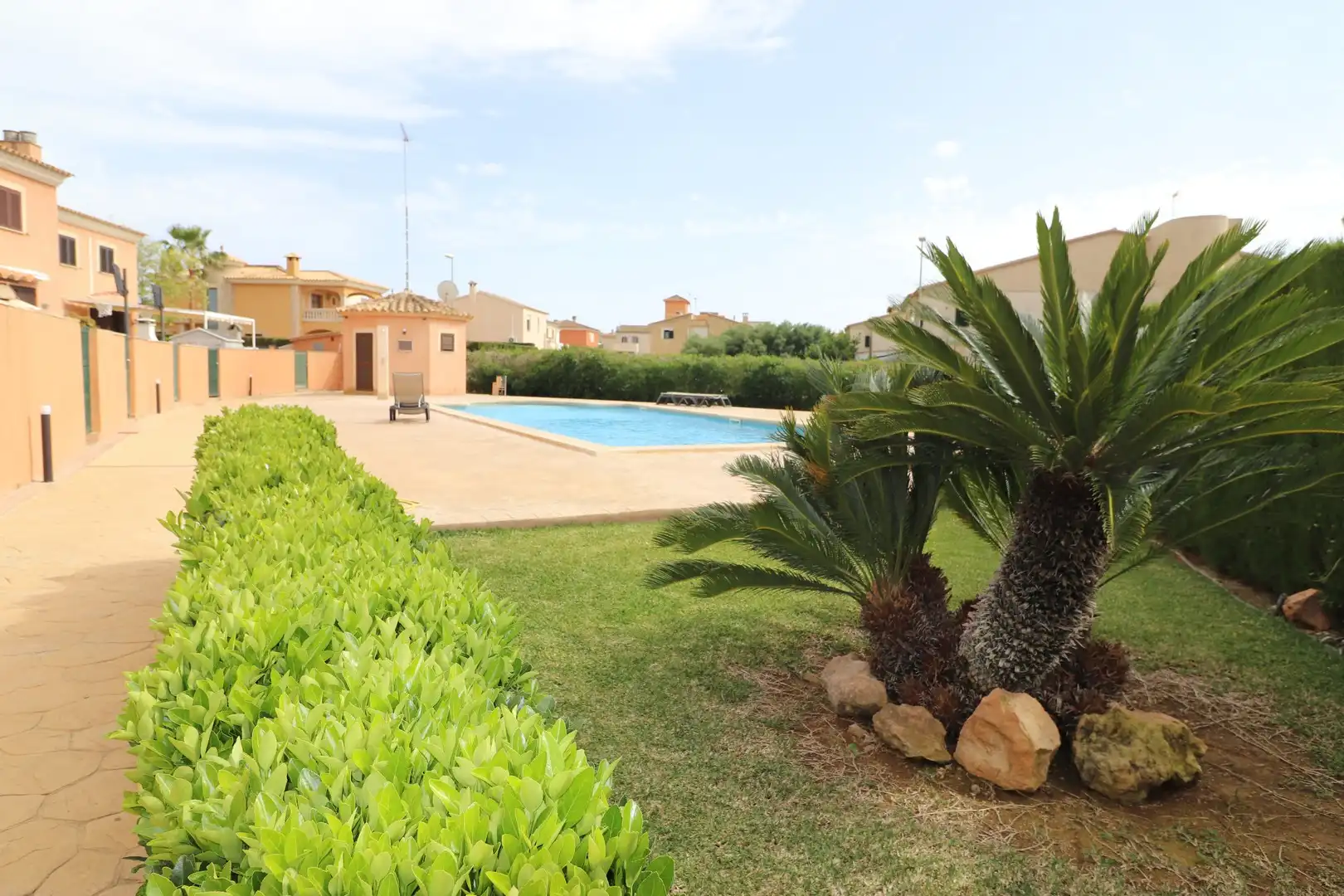 Jardín de Casa adosada de alquiler en Llucmajor con Aire acondicionado, Jardín privado y Terraza