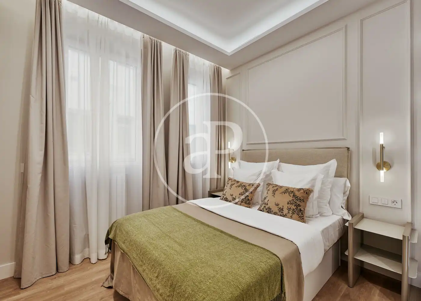 Schlafzimmer von Wohnung zum Verkauf in Madrid mit Klimaanlage, Heizung und Möbliert