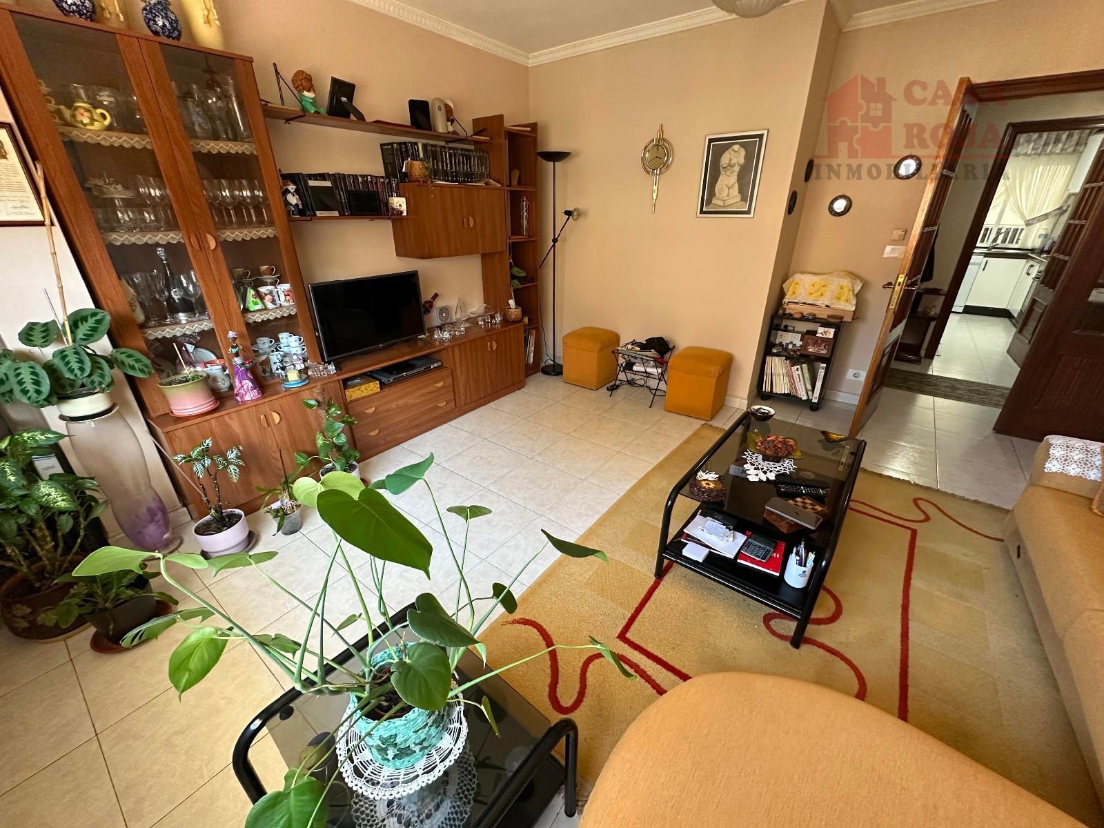 Sala de estar de Piso en venta en Cangas  con Calefacción, Terraza y Trastero