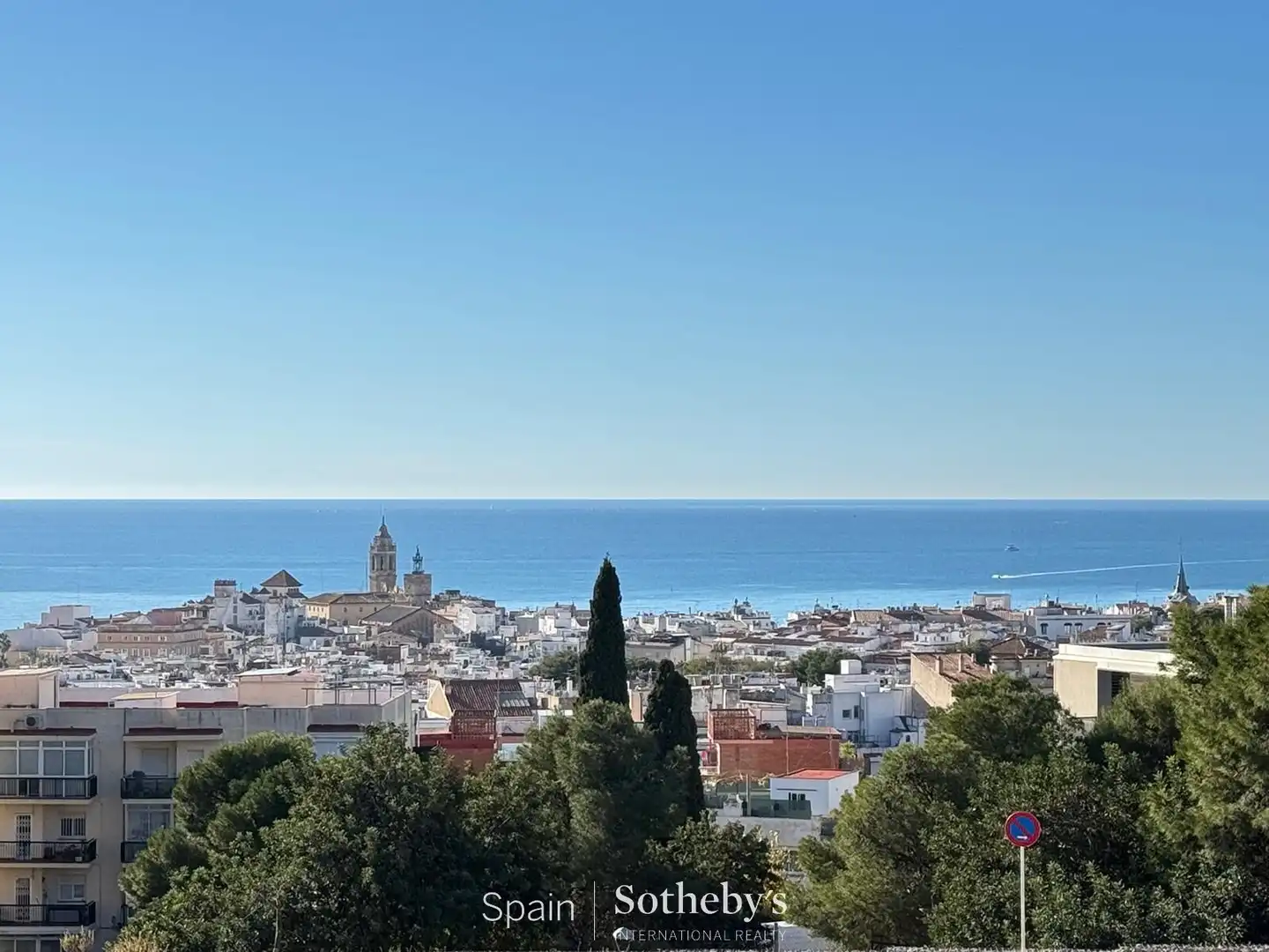 Vista exterior de Apartamento en venta en Sitges con Jardín privado, Terraza y Trastero