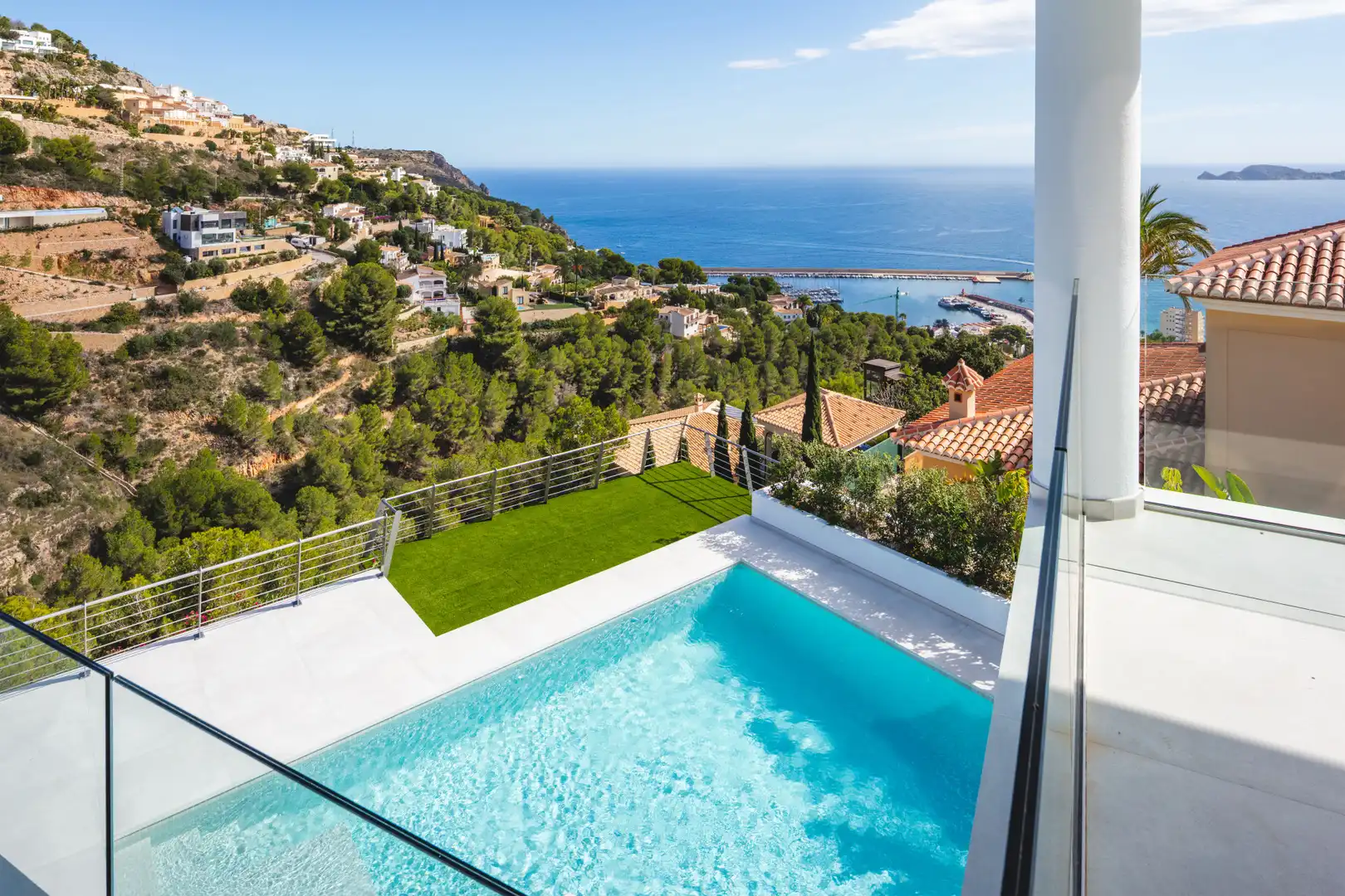 Exterior view of Houses for sale in Jávea / Xàbia  with Air Conditioner, Private garden and Terrace