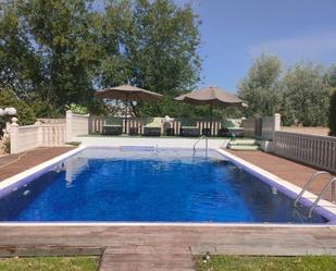 Swimming pool of House or chalet for sale in Illescas  with Air Conditioner, Terrace and Swimming Pool