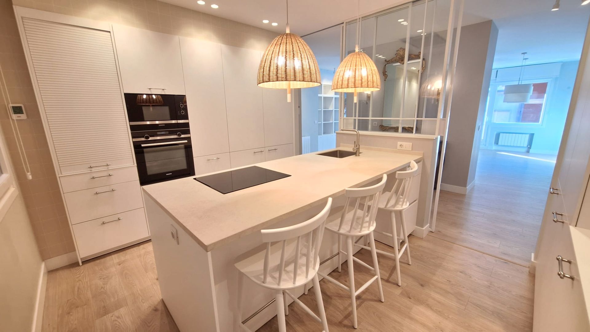 Cocina de Piso de alquiler en Bilbao  con Calefacción, Terraza y Trastero