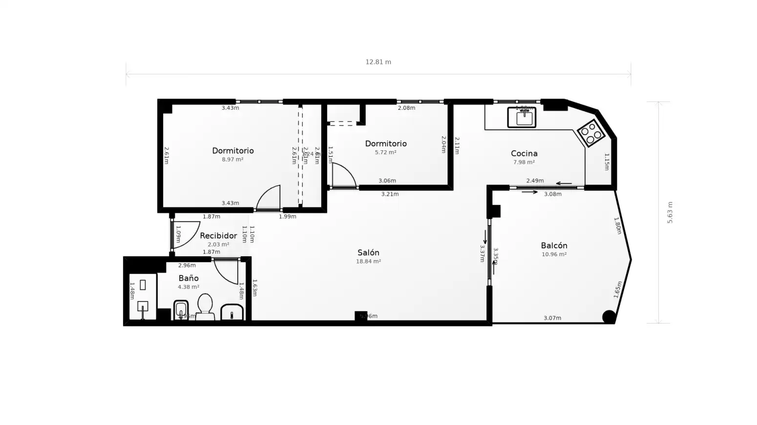 Flat with lift for sale in Chilches / Xilxes, imagen 16