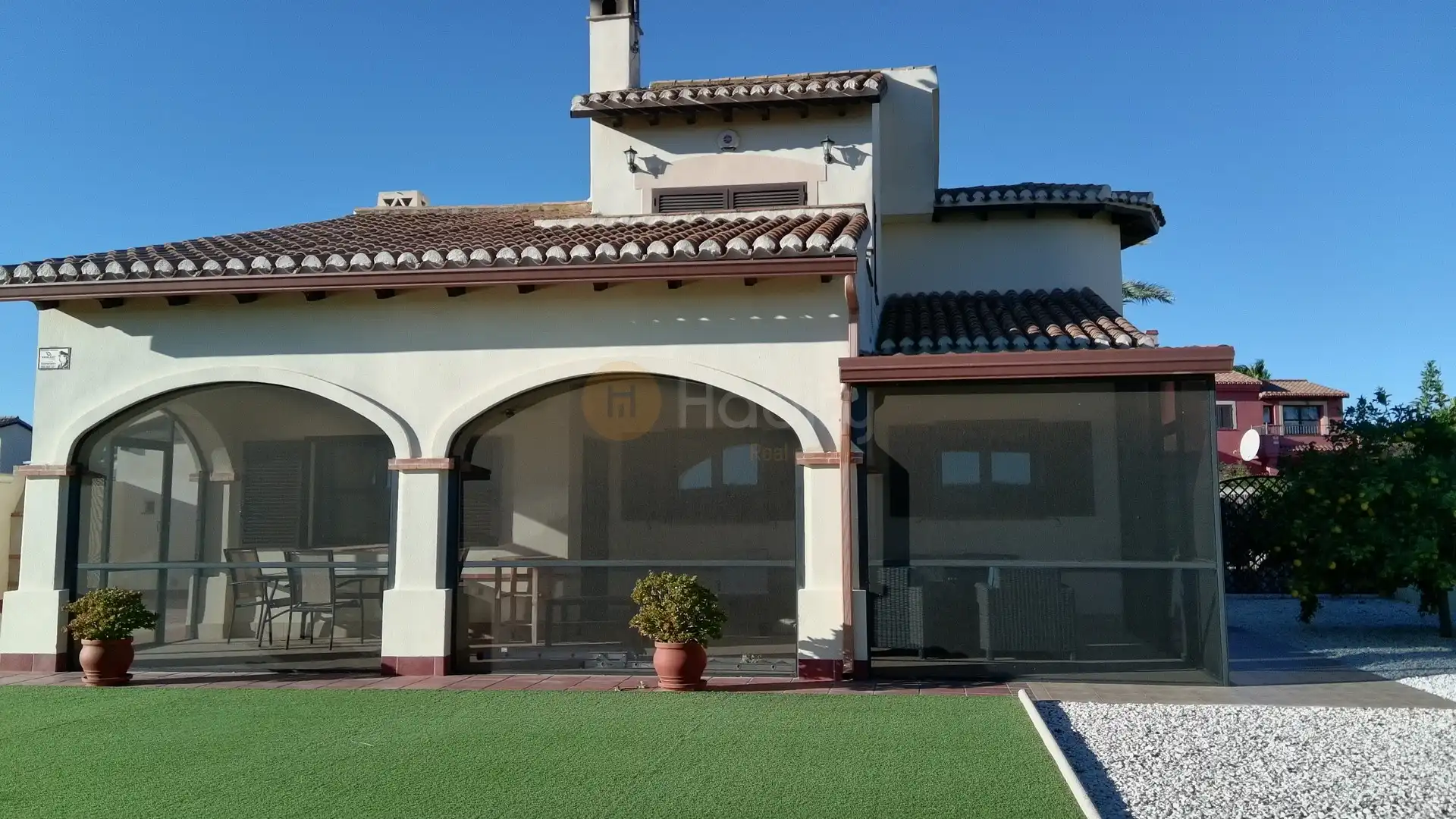Jardín de Casa o chalet en venta en Fuente Álamo de Murcia con Aire acondicionado, Calefacción y Jardín privado