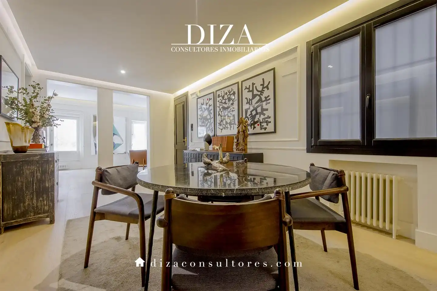 Dining room of Apartments for sale in Madrid  with Air Conditioner and Heating