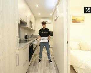 Bedroom of Flat to rent in  Barcelona Capital  with Air Conditioner, Heating and Furnished