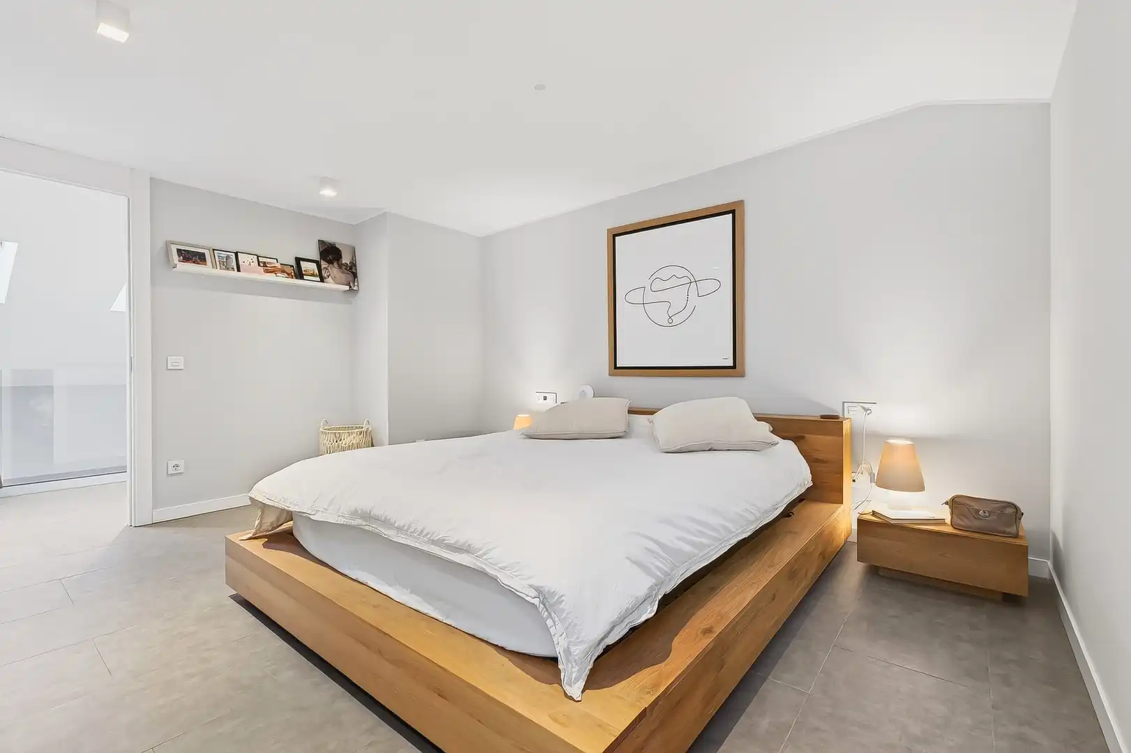 Schlafzimmer von Dachboden zum Verkauf in Escaldes – Engordany mit Heizung, Terrasse und Abstellraum