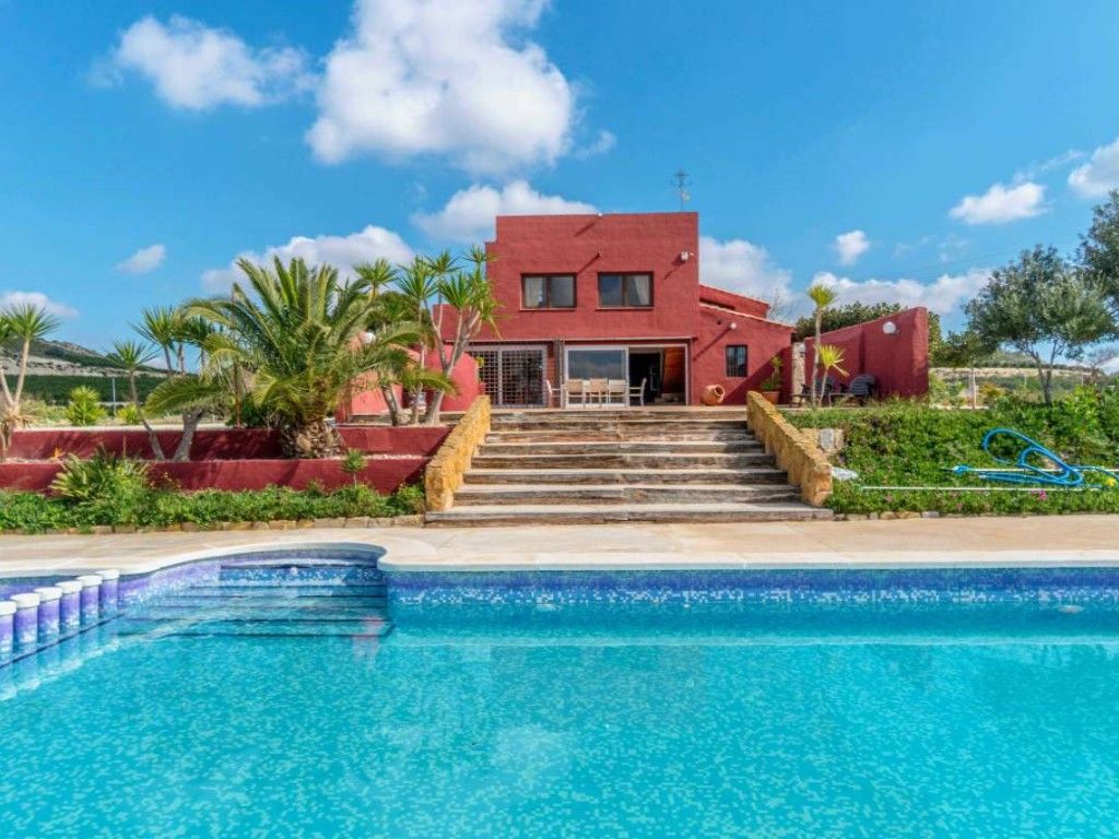 Exterior view of House or chalet for sale in Orihuela  with Private garden, Swimming Pool and Furnished