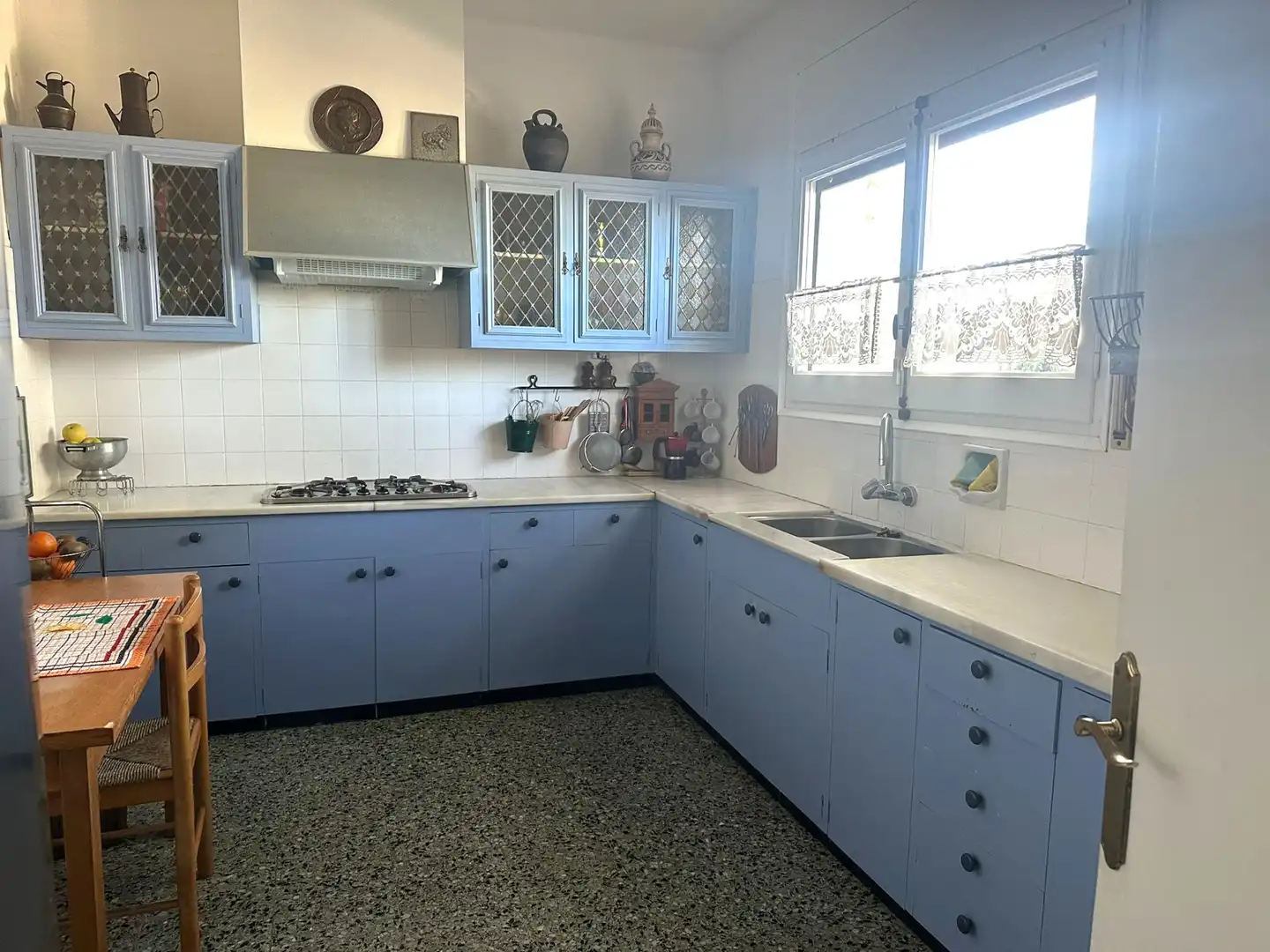 Cuina de Casa o xalet en venda en Llançà amb Calefacció, Jardí privat i Terrassa
