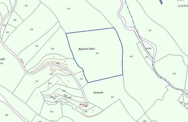 Terreno en Venta en LOMO DE LOS GOMEROS en Santa Cruz de la Palma