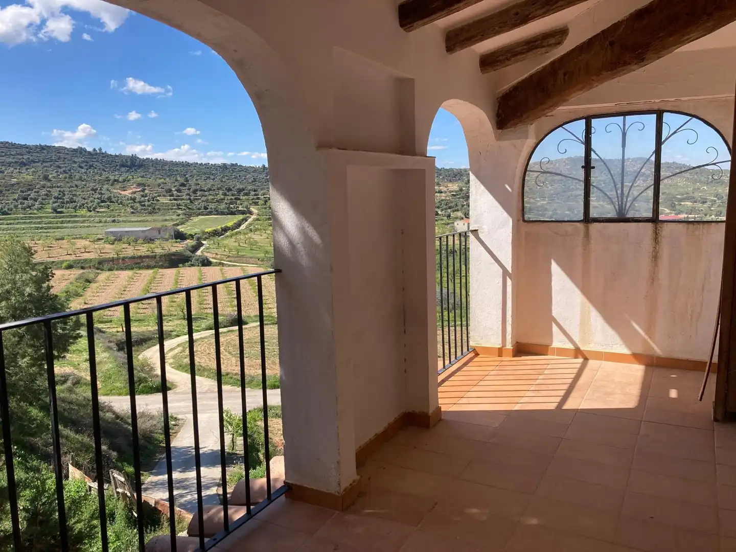 Terraza de Casa o chalet en venta en Valdealgorfa con Calefacción, Jardín privado y Terraza