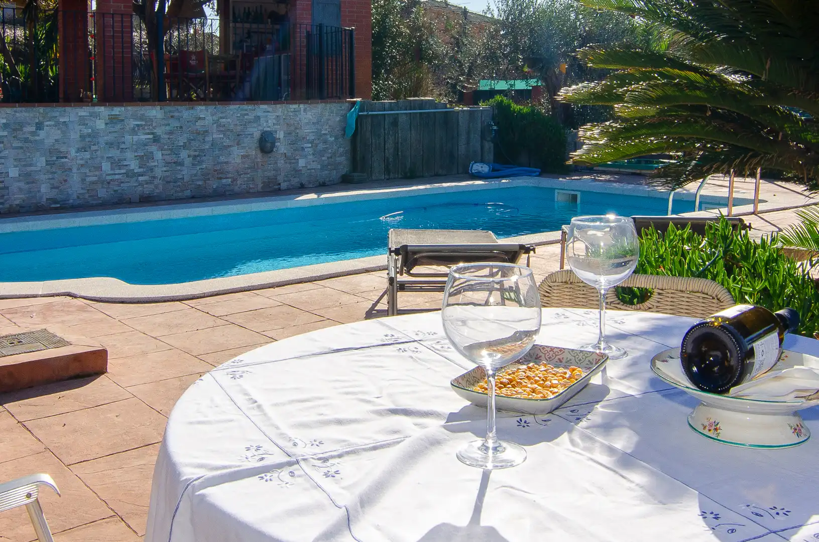 Swimming pool of Houses for sale in Santa Eulàlia de Ronçana  with Air Conditioner, Private garden and Terrace