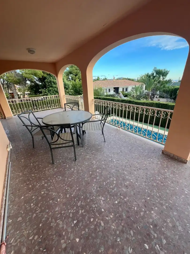 Terrasse von Haus oder Chalet zum Verkauf in Benidorm mit Klimaanlage, Terrasse und Abstellraum