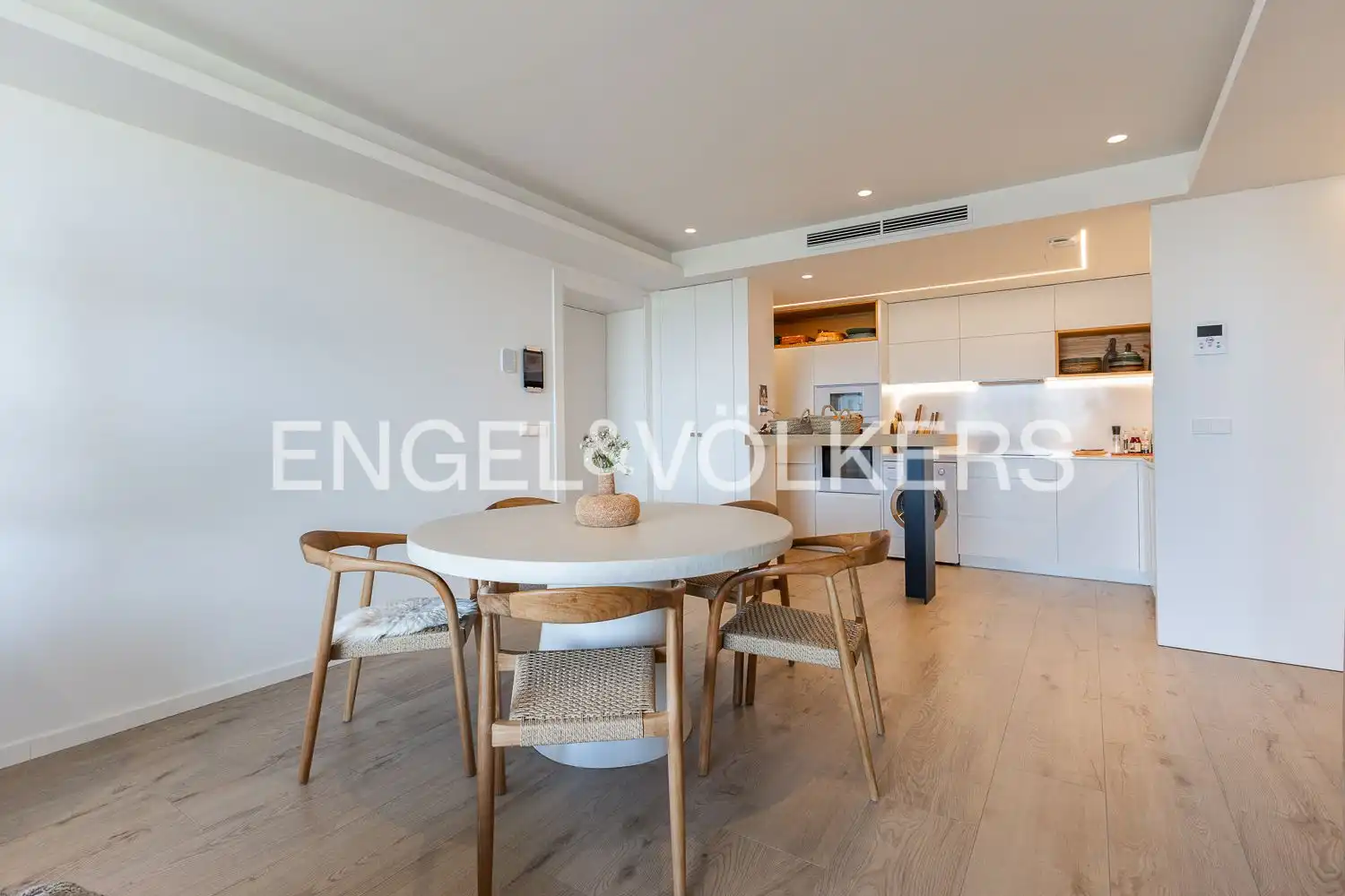 Dining room of Flat for sale in Pedreguer  with Air Conditioner, Heating and Private garden