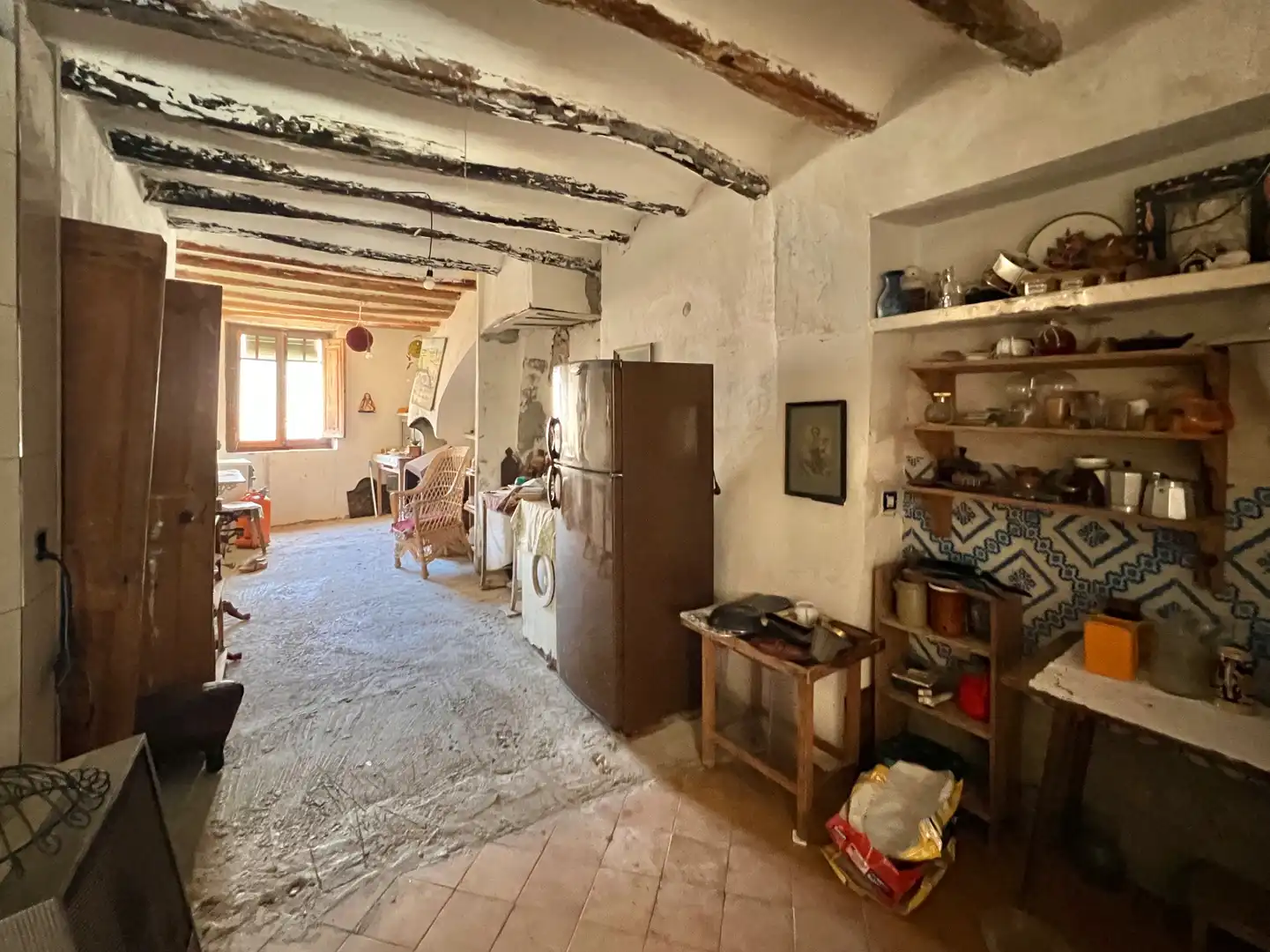 Sala de estar de Casa o chalet en venta en Ulldemolins con Parquet, Terraza y Trastero