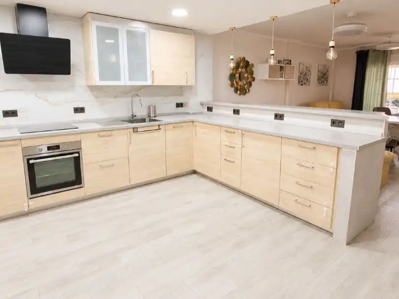 Cocina de Casa adosada en venta en Almuñécar con Aire acondicionado, Terraza y Balcón