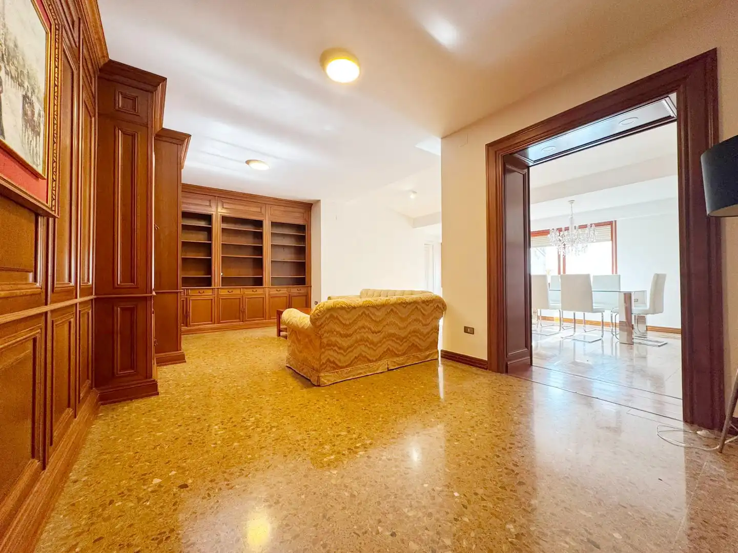 Sala de estar de Piso de alquiler en Dénia con Calefacción, Amueblado y Balcón