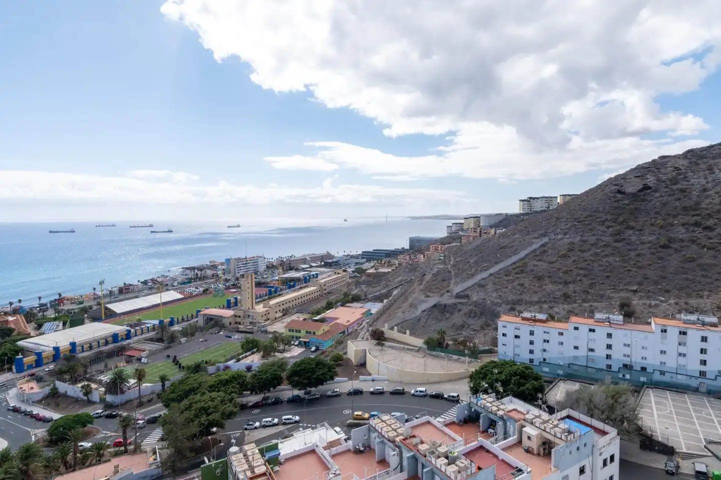 Außenansicht von Wohnung zur untervermieten in Las Palmas de Gran Canaria mit Möbliert und Internet