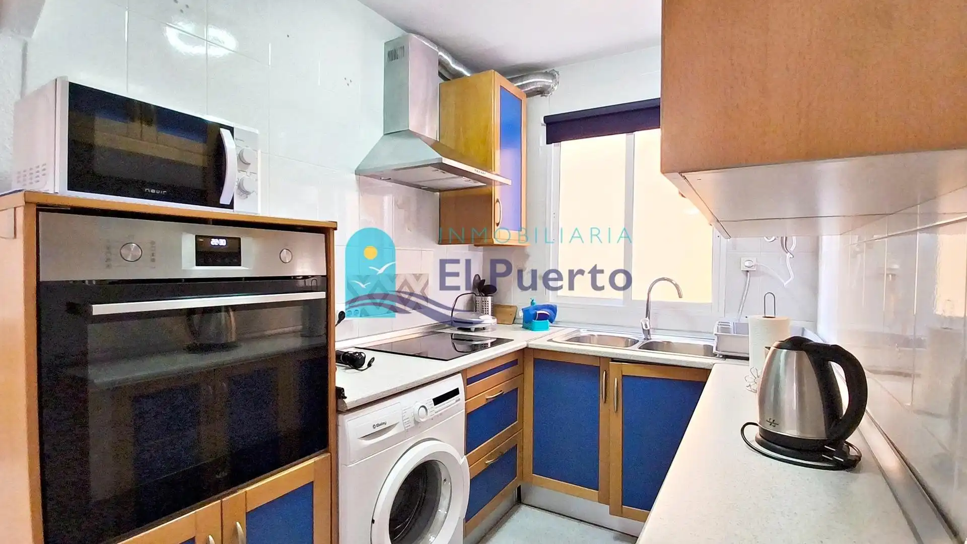 Cocina de Apartamento en venta en Mazarrón con Aire acondicionado, Calefacción y Terraza
