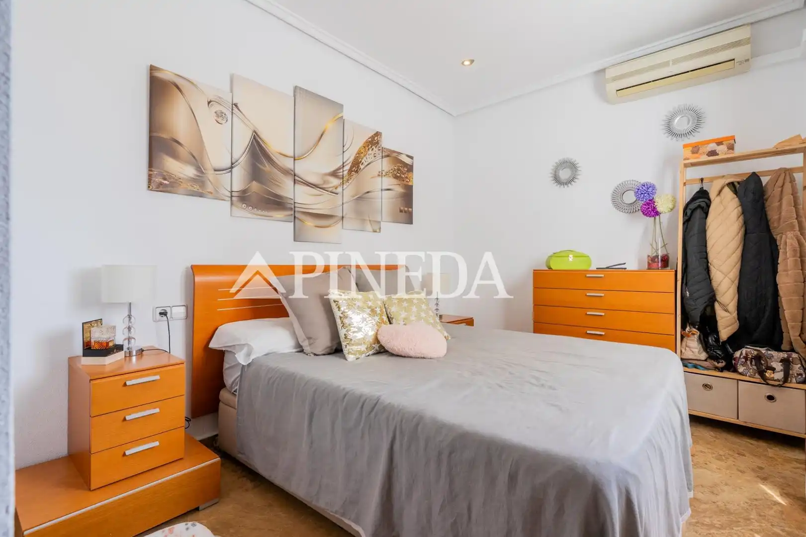 Bedroom of Flat for sale in Puçol  with Air Conditioner and Balcony