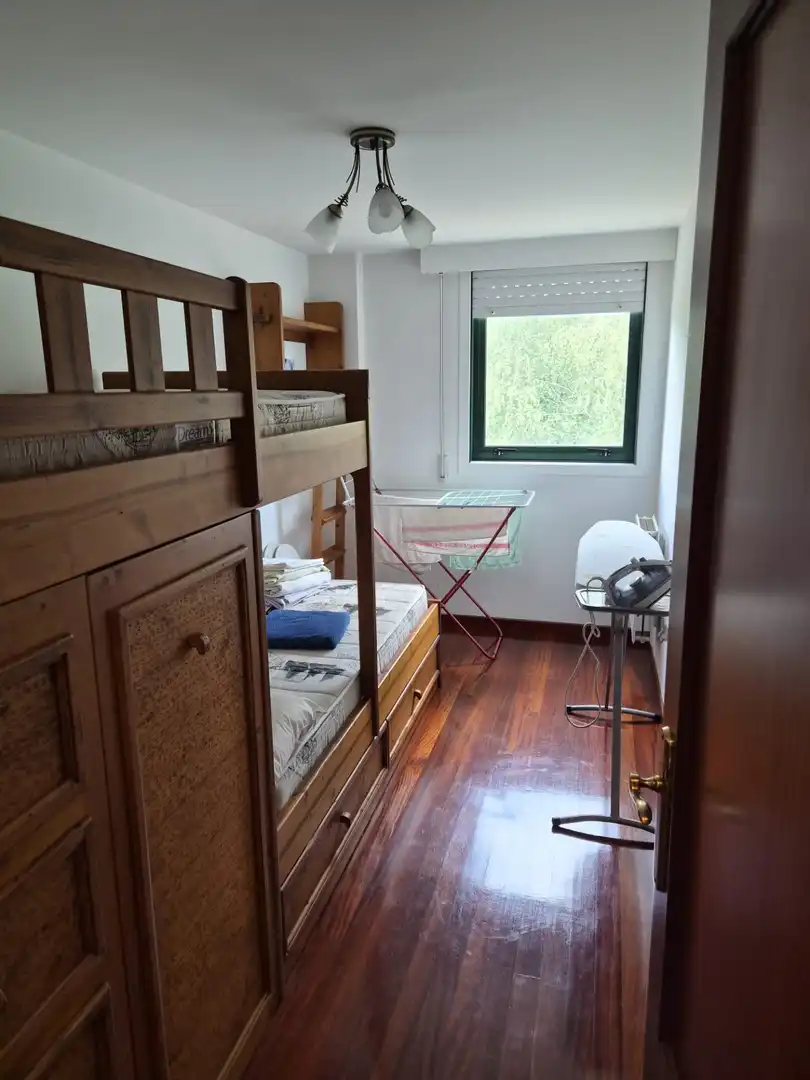 Bedroom of Flat for sale in Brión  with Heating, Private garden and Storage room