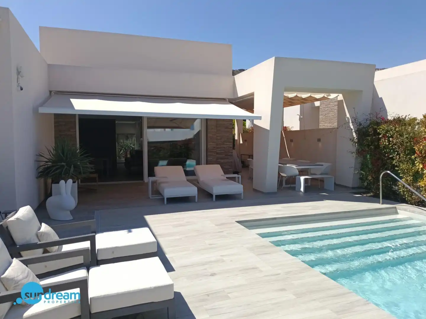 Terraza de Casa o chalet en venta en Algorfa con Aire acondicionado, Calefacción y Jardín privado