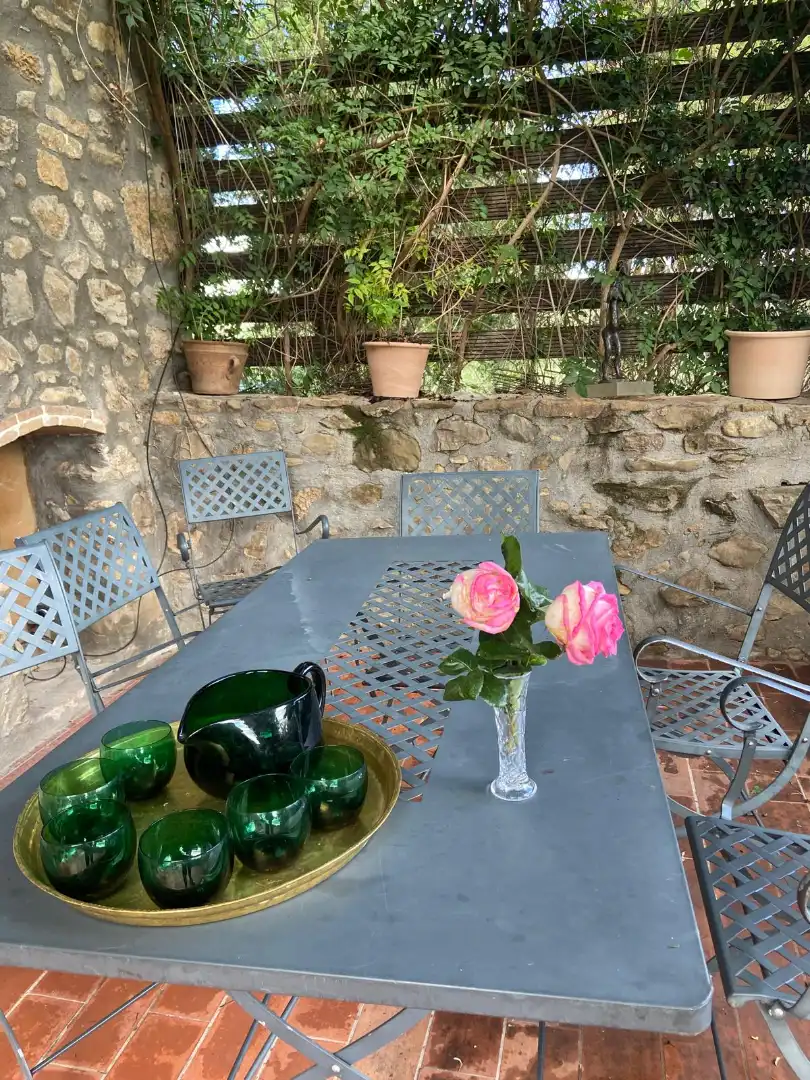Terrassa de Finca rústica en venda en Maià de Montcal amb Aire condicionat, Calefacció i Jardí privat