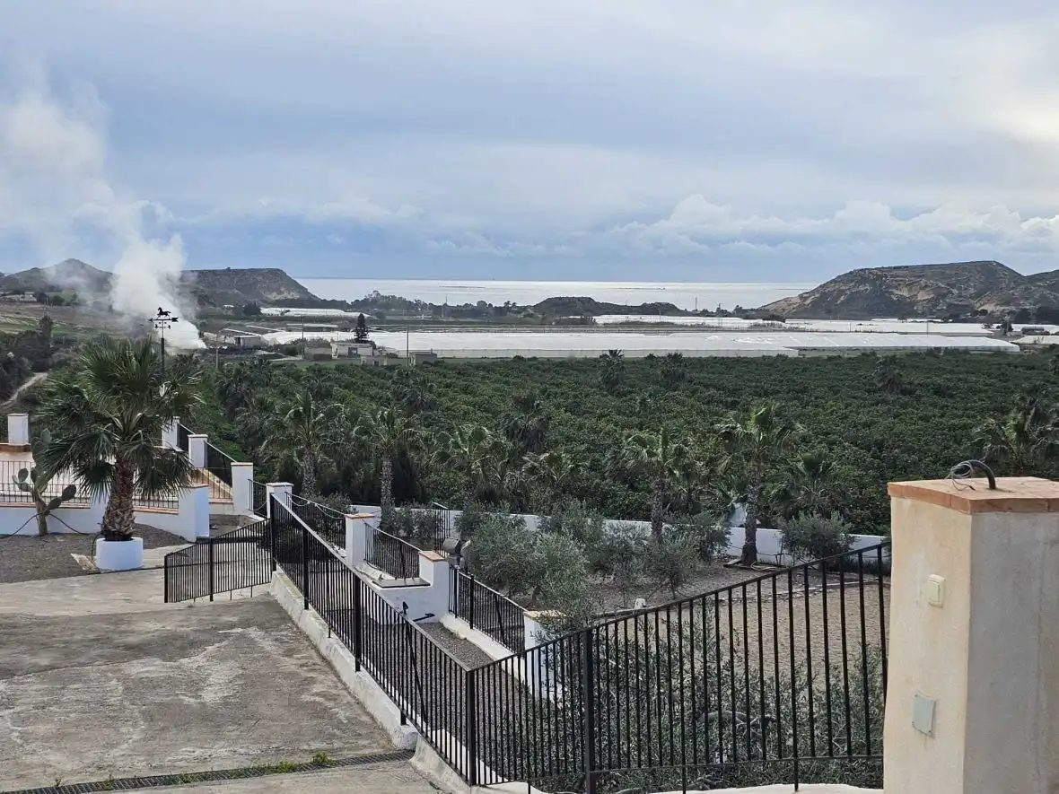 Vista exterior de Finca rústica en venta en Águilas con Terraza, Trastero y Amueblado