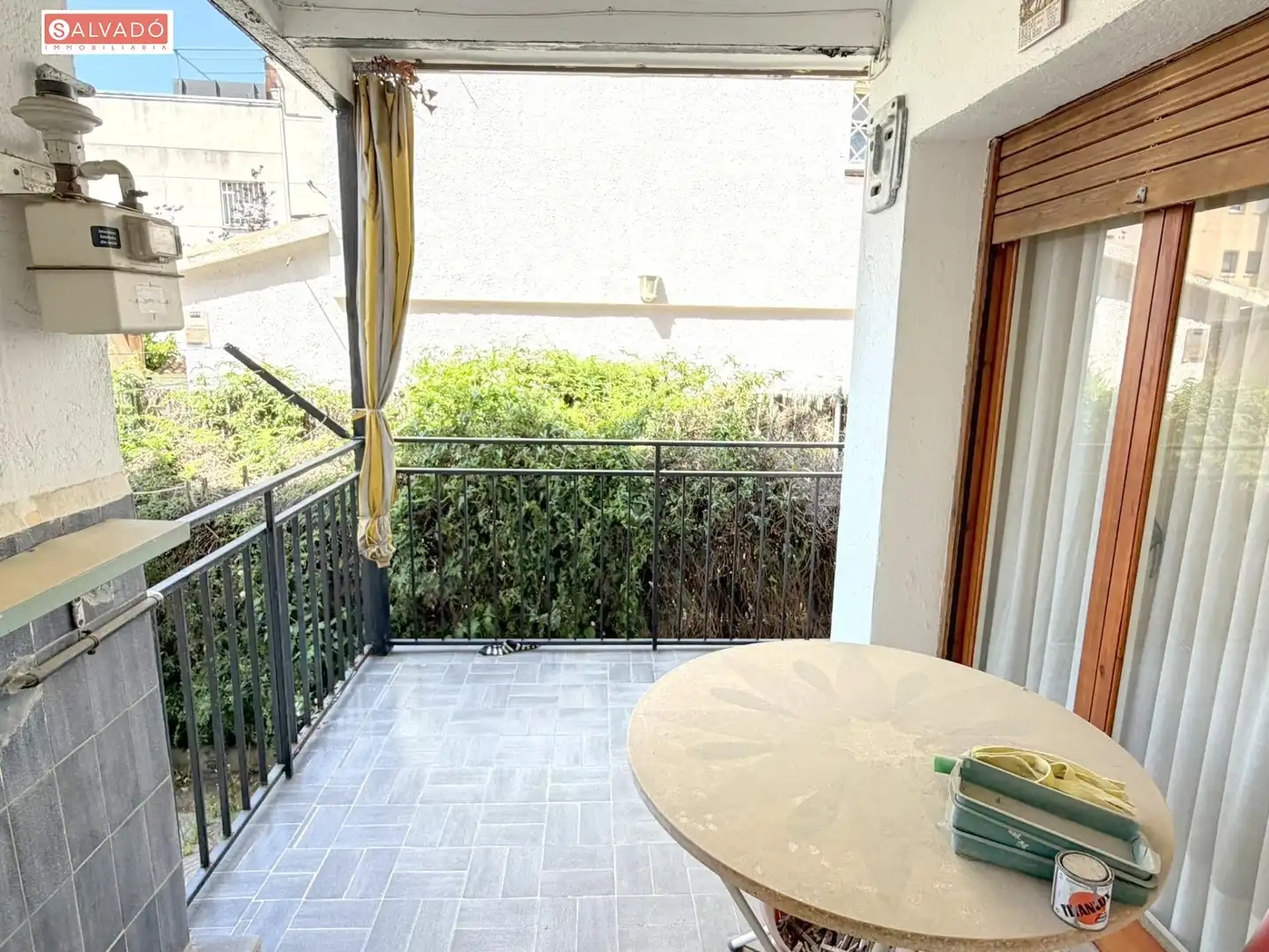 Terrasse von Erdgeschoss zum Verkauf in Calafell mit Klimaanlage, Heizung und Privatgarten
