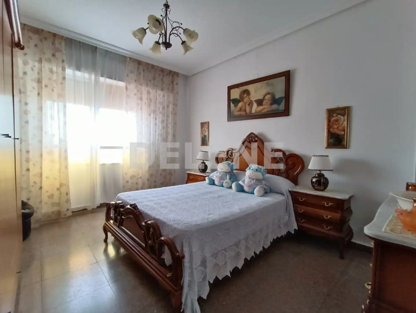 Bedroom of Flat for rent in Tobarra  with Air Conditioner, Parquet flooring and Terrace