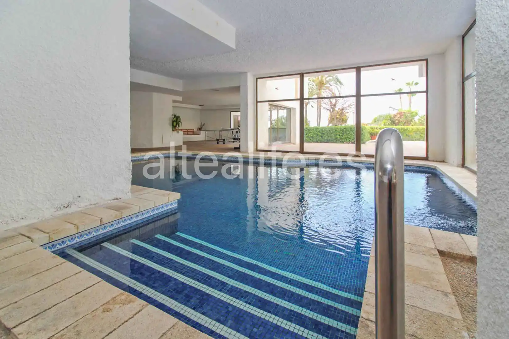 Piscina de Apartament de lloguer en Altea amb Calefacció, Terrassa i Moblat