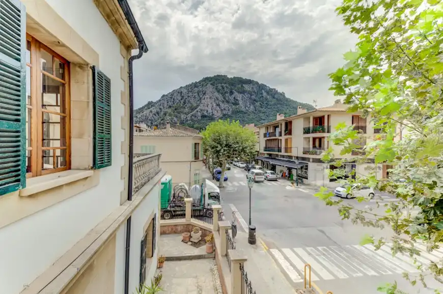 Vista exterior de Casa adosada en venta en Pollença con Aire acondicionado, Calefacción y Jardín privado