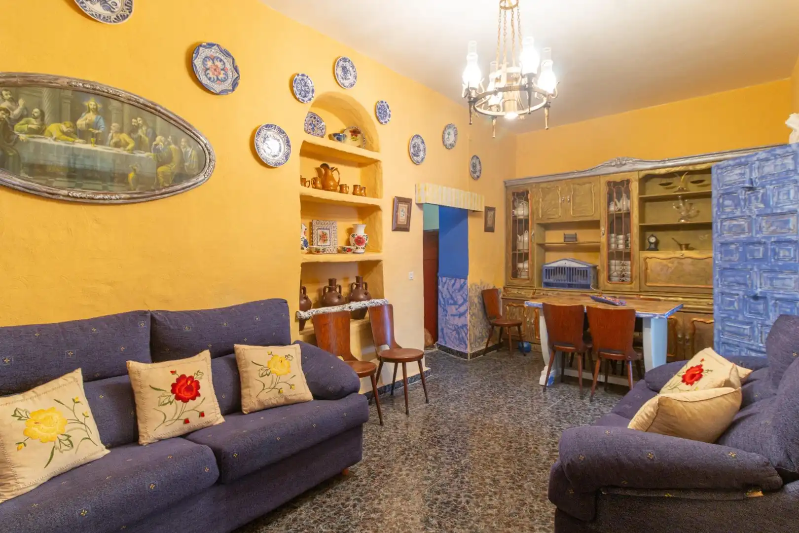 Living room of Country homes for sale in Adra  with Terrace