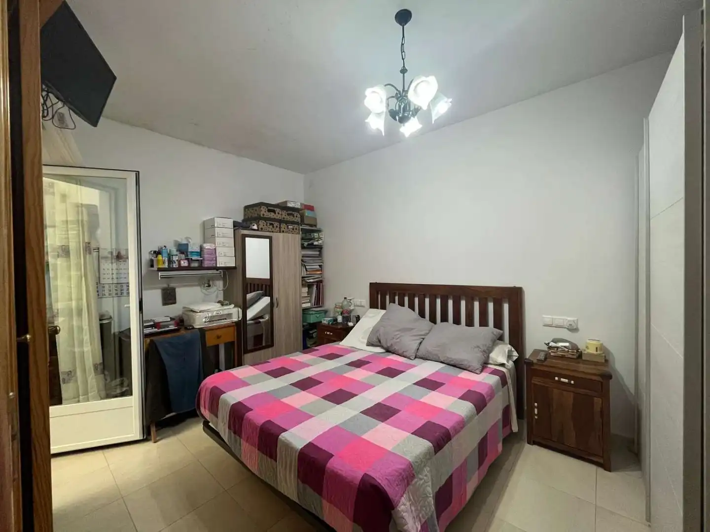 Dormitori de Apartament en venda en Cuevas del Almanzora amb Aire condicionat, Terrassa i Moblat