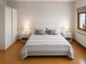 Bedroom of Flat for rent in Gijón   with Heating, Parquet flooring and Terrace