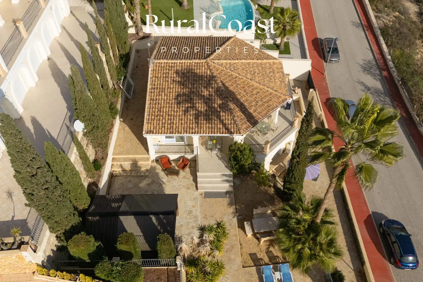 Vista exterior de Casa o chalet en venta en Busot con Aire acondicionado, Calefacción y Terraza