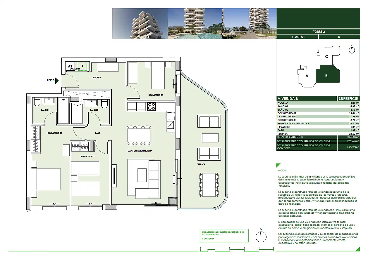 Mini appartamento con terrazza in vendita a Marisol Park - Ortembach - Los Almendros, imagen 40