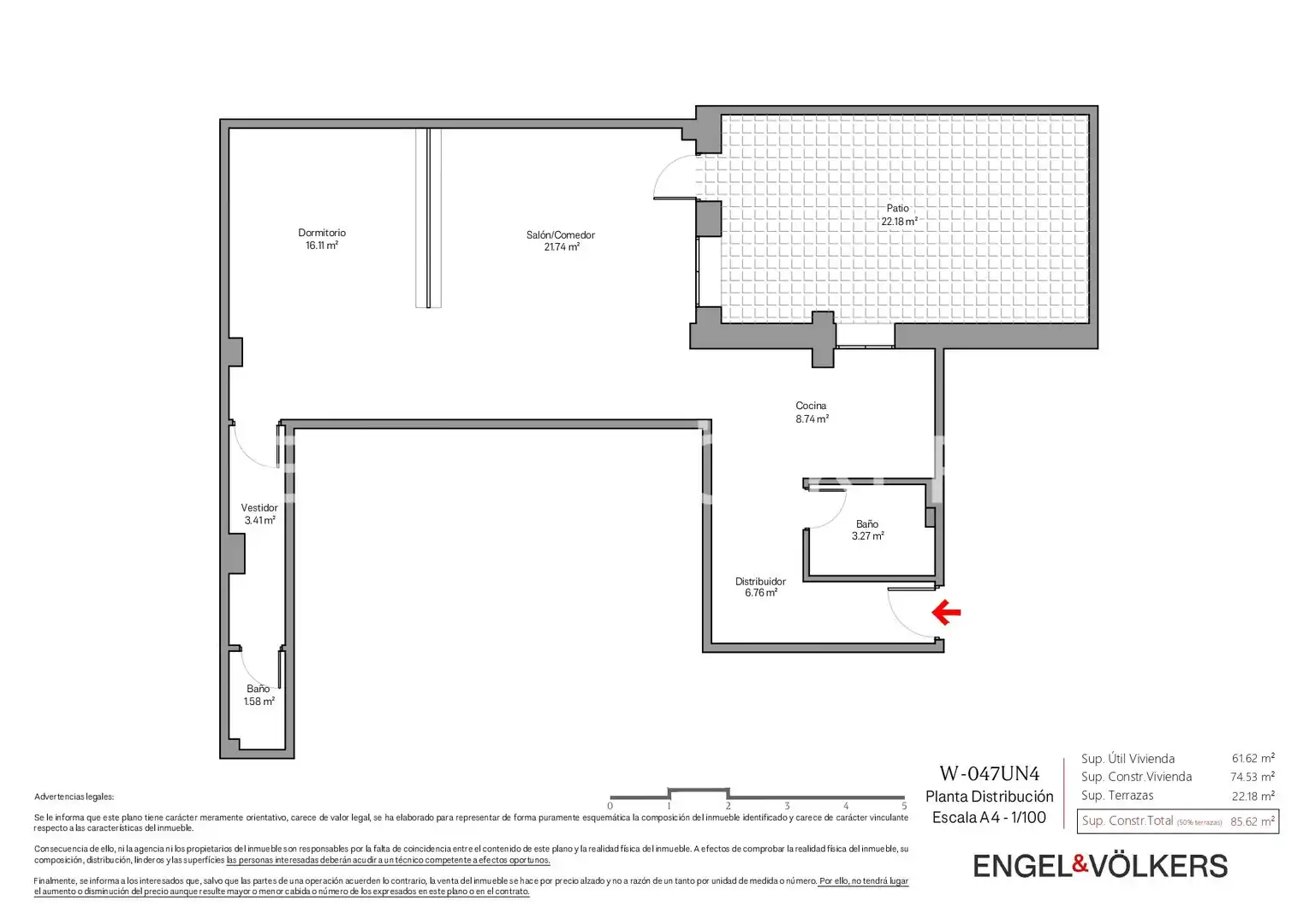 Piso en venta en Madrid con Aire acondicionado y Calefacción