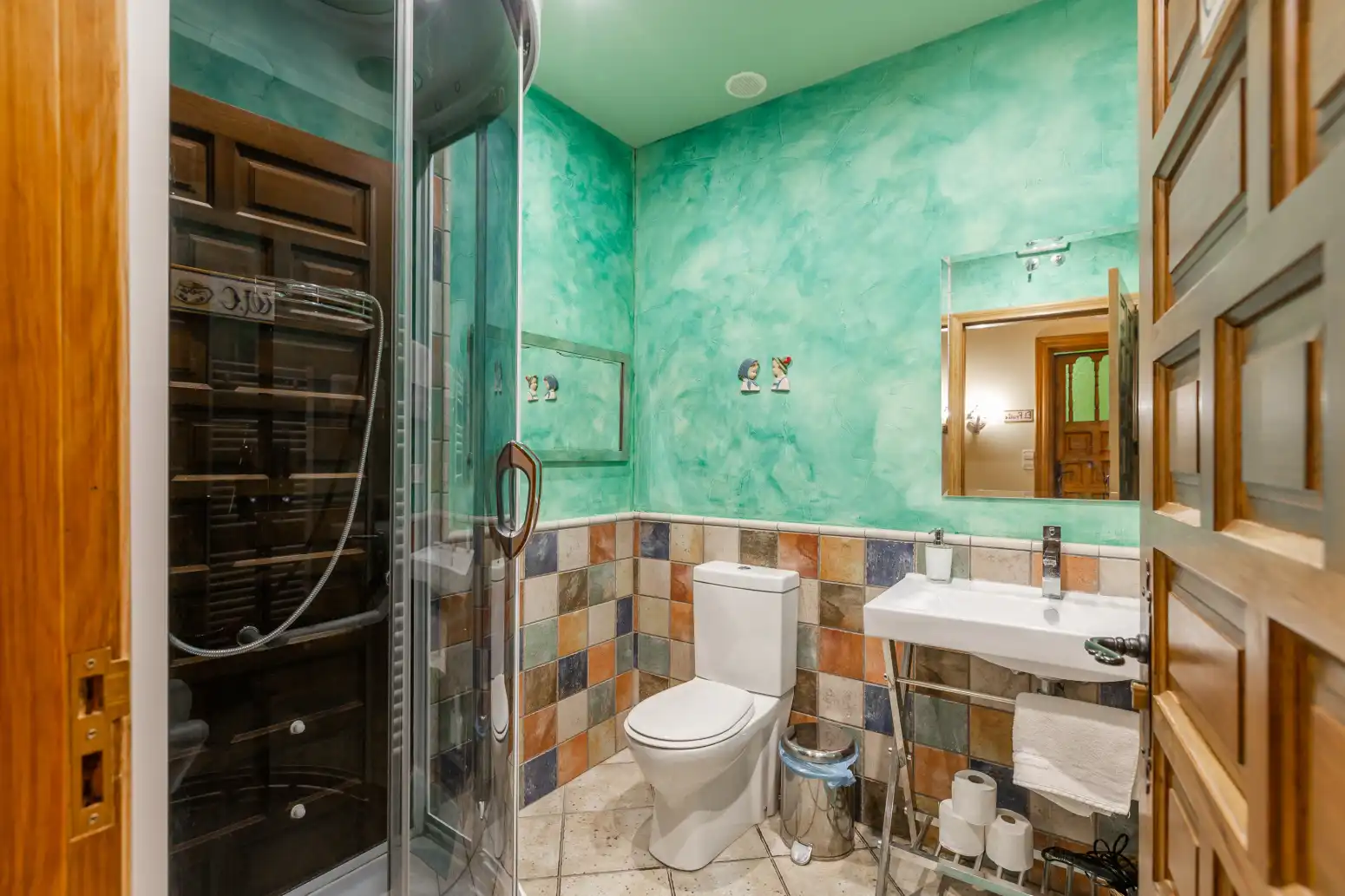 Baño de Casa o chalet en venta en Allo con Calefacción, Jardín privado y Trastero