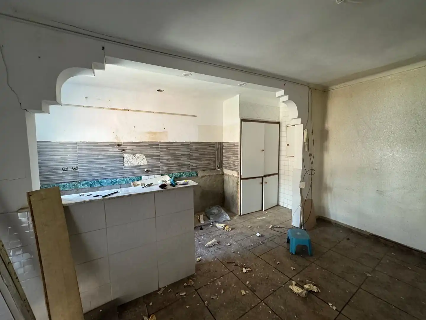 Cocina de Finca rústica en venta en Illueca
